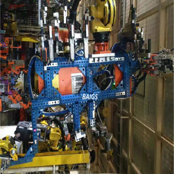 上汽通用武汉基地侧围区域